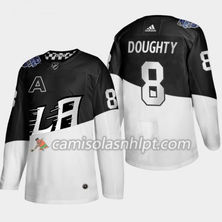 Camisola Los Angeles Kings Drew Doughty 8 Adidas 2020 Stadium Series Authentic - Homem